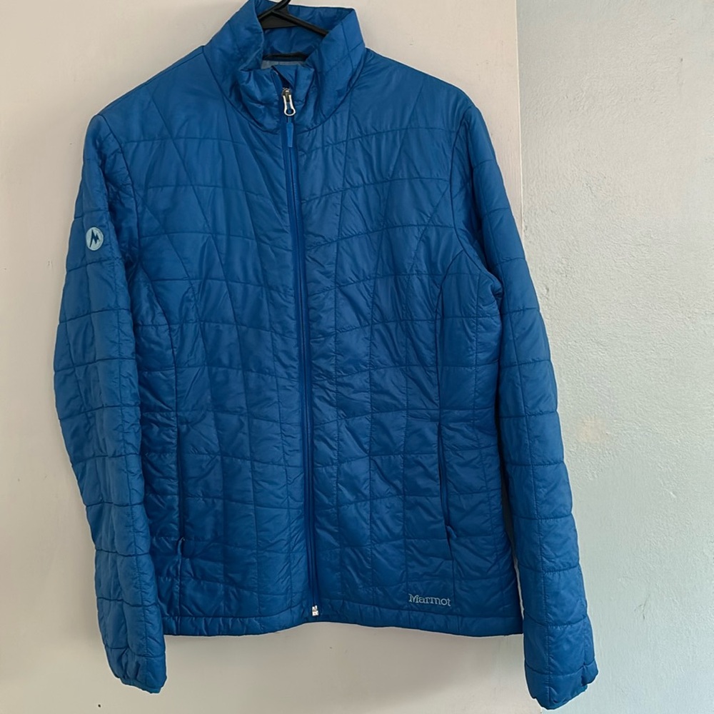 Marmot men’s lightweight puffy jacket, size medium.